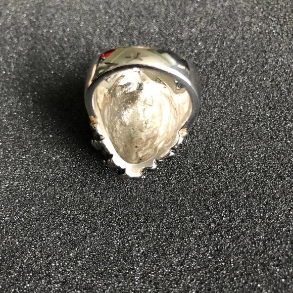 Stainless Steel Lion Head Biker Ring - Picture 5 of 6